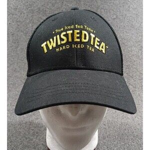 Twisted Tea Germain Racing #13 Flex Fit Hat Black Embroidered New No Tags